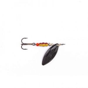 Błystka obrotowa Mepps Aglia Long Black nr 2 / 7g czarna
